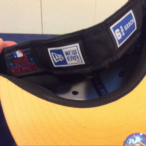 Atlanta Braves New Era 59 Fifty Baseball Hat Size 6 3/4 - Picture 7 of 7